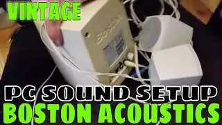 Boston Acoustics BA735 PC Sound System 2.1 #pcsound #soundsystem