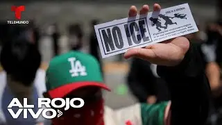 Protestan en San Francisco contra la represi&oacute;n de ICE | Al Rojo Vivo | Telemundo