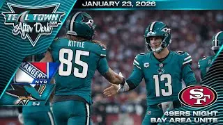 San Jose Sharks vs New York Rangers - 1/23/2026 - Teal Town USA After Dark (Postgame)