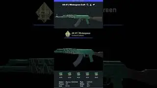 AK-47 Wintergreen x Boom Blast Glitter x Strike A Pose | #cs #cs2 #crafts #update