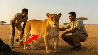 Rescue Team Rushes to Save Pregnant Lioness from Terrifying Birth Complications Ai Animal