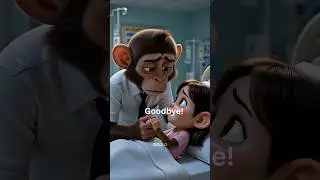 &ldquo;A father never lets his daughter be sad&rdquo; #monkey #emotionalstory #lifelesson #nevergiveup #animals