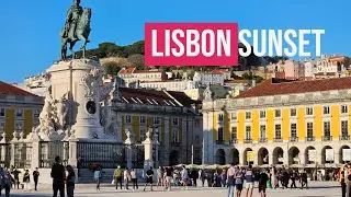 My Sunset Walk in Lisbon: Trams to Waterfront at Cais das Colunas