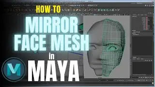 How to Mirror Geometry in Maya | Merge Vertices & Fix Seams