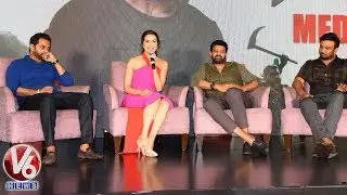 Saaho Team Interaction With Media Over Movie | V6 Telugu News
