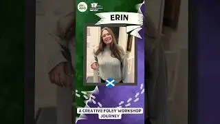 Erin&rsquo;s journey on the Creative Foley Workshop ✨ #foley #course #scotland #audiopostproduction #film