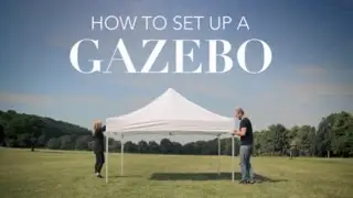How To Set Up A Gazebo - Bolero Commercial Grade Aluminium Gazebo