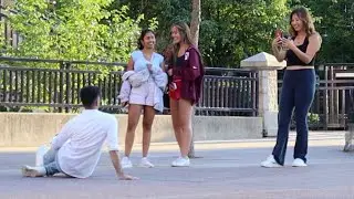AWKWARD POSING FOR STRANGERS PRANK!