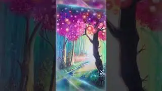 Fantasy Art❤️ #shorts #short #fantasy #art #acrylicpainting #paint #painting #artist #fantasia #arte