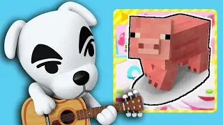 Making Bubblegum KK (Animal Crossing) with only Minecraft Sounds
