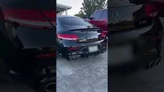2019 Mercedes Benz C43 AMG with AMG Performance Exhaust  *COLD START* #amgseries #amgpower #c43amg