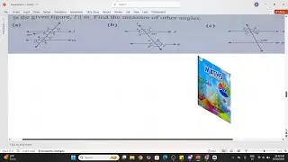 3. In the given, figure L parallel to M find the measure of the other angles