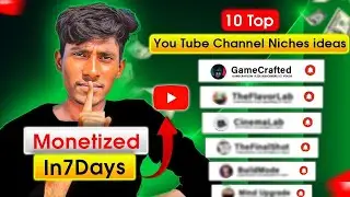 Top 10 Faceless YouTube Ideas 🚀 | Make Money Online | Kumar Sunil | #faceless #channel #niche