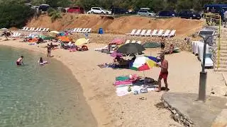 Pl&aacute;ž Pudarica na ostrove Rab