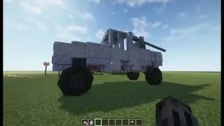 Create Big Cannons X Trackwork - Pick up Truck Gunner | Fully functional
