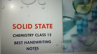 class 12th chemistry chapter 1 solid state notes|class 12 chemistry chapter 1 best notes