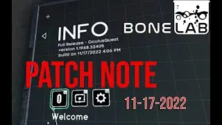ОБНОВЛЕНИЕ ПАТЧА BONELAB ДЛЯ ПУБЛИЧНОГО БЕТА-ТЕСТИРОВАНИЯ | ВЕРСИЯ 1.1968.32405 17.11.2022 | ПЕРЕРАБОТАН СПРИНТОВОЙ МОСТ