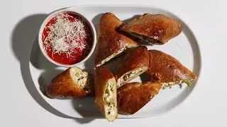 Calzone Recipe | How to Make Easy Vegetarian Calzones