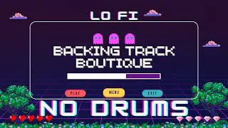[NO DRUMS] Lo-Fi Backing Track [80 BPM] | STUNNING CHORDS | Cm