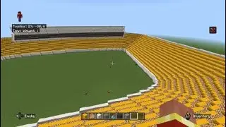 Minecraft steelers stadium  pt 3(credit to Minibean75)