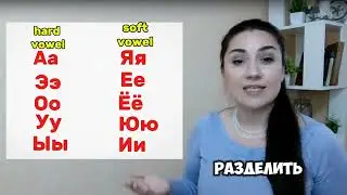 Start learning the Russian alphabet with the VOWELS