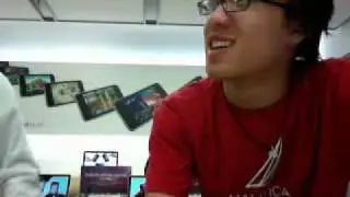 I'm at the Apple Store 2010!