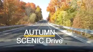 Scenic Drive Mesmerizing Most Beautiful Canadian Season & Its Autumn Coloured Foliage