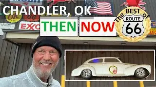 Best of Route 66 CHANDLER OKLAHOMA - Then & Now, Gas Stations, Hotels, Original Route 66