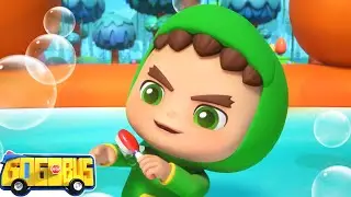Let's Get In The Tub 🛁  | The Bath Song | GoGoBus Nursery Rhymes And Kids Song 🚌
