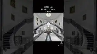 $150 million Holmby Hills, LA!! 56k sqft 27 baths 14 beds on 5 acres. Spelling Manor