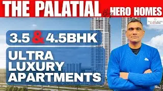 Inside Palatial Hero Homes | Ultra-Luxury 3 & 4 BHK Apartments on Dwarka Expressway