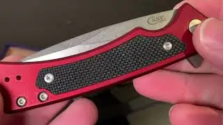 Unboxing the Case Marilla framelock flipper in s35vn. Is that rust?!
