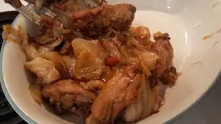 Chicken And Smothered Cabbage