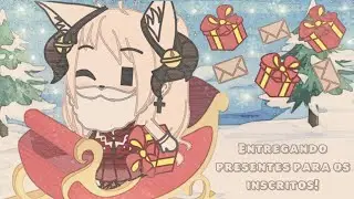 Entregando presentes para os inscritos! 🎄 (especial Natal/Gacha Club)