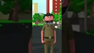 Lockdown me police ki pitei #funny #short video 🤣🤣 part-2