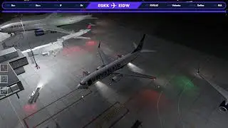 XPlane 12 - Ryanair RYR143 Gatwick to Dublin - B737-800