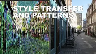 Photoshop 2023 : Style Transfer Neural Filter And Patterns HOW TO - Abstract Imagery