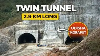 2.9 KM Twin Tunnel Almost Ready! | Raipur&ndash;Visakhapatnam Economic Corridor Update