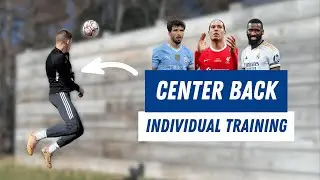 4 Individual Drills For Center Backs Using A Wall