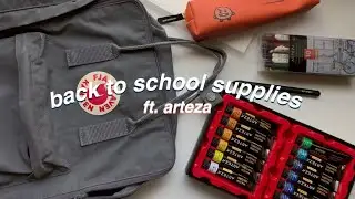 🌟 back to school supplies | ft. arteza