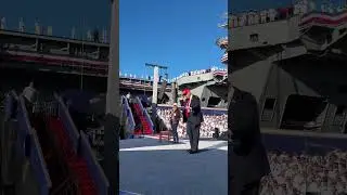 Trump Dance with the NavySailors aboard the USS Harry S. Truman #donaldtrump #trumpnews #trump #usa