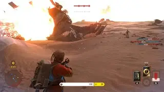 Star Wars Battlefront - Walker Assault Gameplay (No Commentary)
