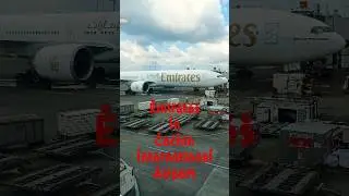 Emirates in Cochin International Airport #emirates #cochininternationalairport #shortsfeed