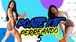 BAILA REGUETON EN CASA #5 - CARDIO DANCE PERREO- Reggaeton at home - Zumba Fitness- Natalia Vanq
