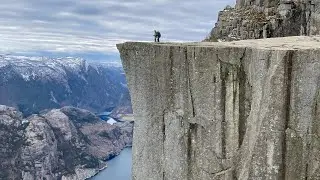 Preikestolen (Pulpit Rock) hike - April 2023