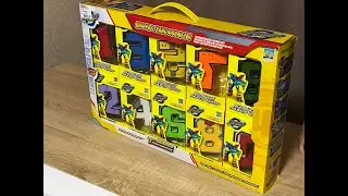 ТРАНСБОТЫ Мега набор. Цифры трансформеры. Боевой расчет MaxToys Макс Тойс