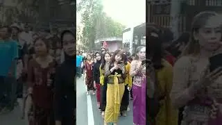 kepadatan jalan sa'at nyongkolan kemarin di dusun gundul,#vidio shorts🧐