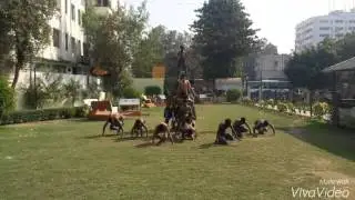 Spartan dance crew prectice