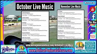 Fall On Bolivar Peninsula And Live Music With Family