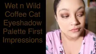 Wet n Wild Coffee Cat Eyeshadow Palette First Impressions